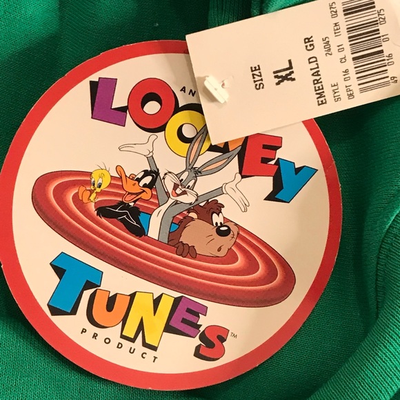 Vintage 90s Christmas Tweety Bird Santa’s little Angel NWT - Picture 9 of 15